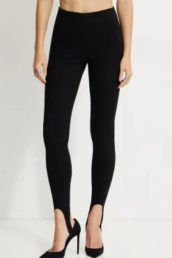 Pants | Leggings-Dynamite Stirrup Leggings Black
