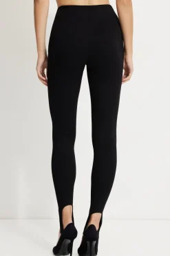 Pants | Leggings-Dynamite Stirrup Leggings Black