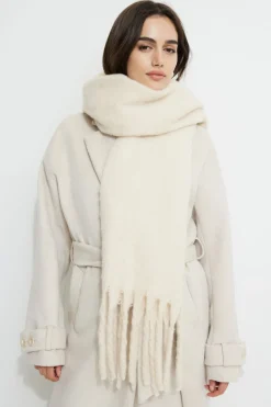 Bestsellers | Cold Weather-Dynamite Super Oversized Solid Scarf White