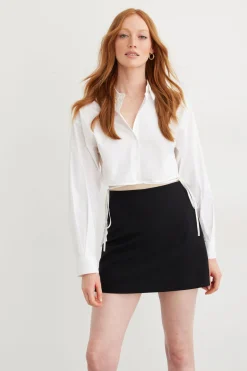Skirts & Skorts | Skirts-Dynamite Susie Mini Skirt Black