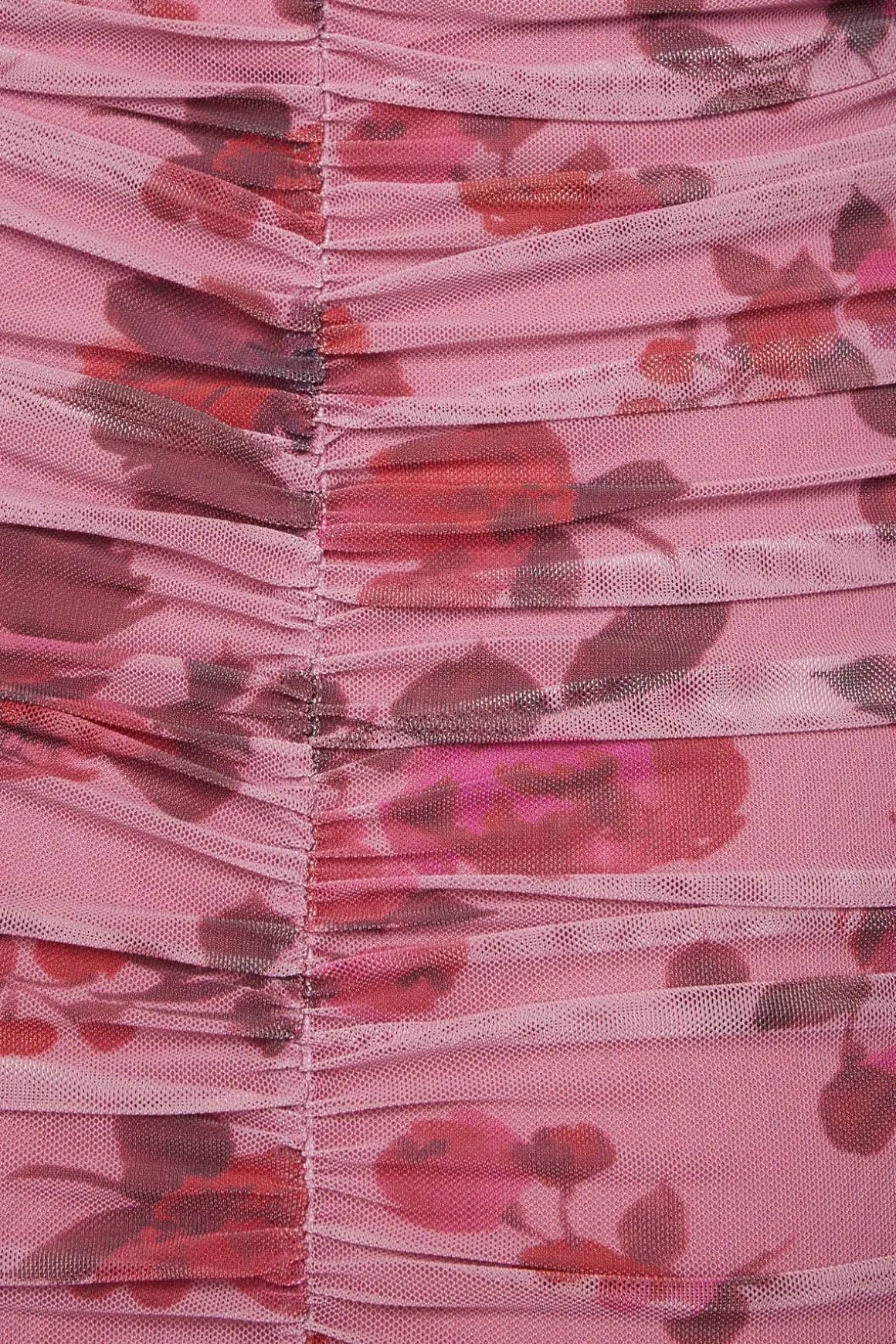 Dresses & Jumpsuits | Midi & Maxi Dresses-Dynamite Sweetheart Mesh Midi Dress PINK