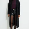Coats & Jackets | Classic Coats-Dynamite Tailored Single Breasted Coat Black