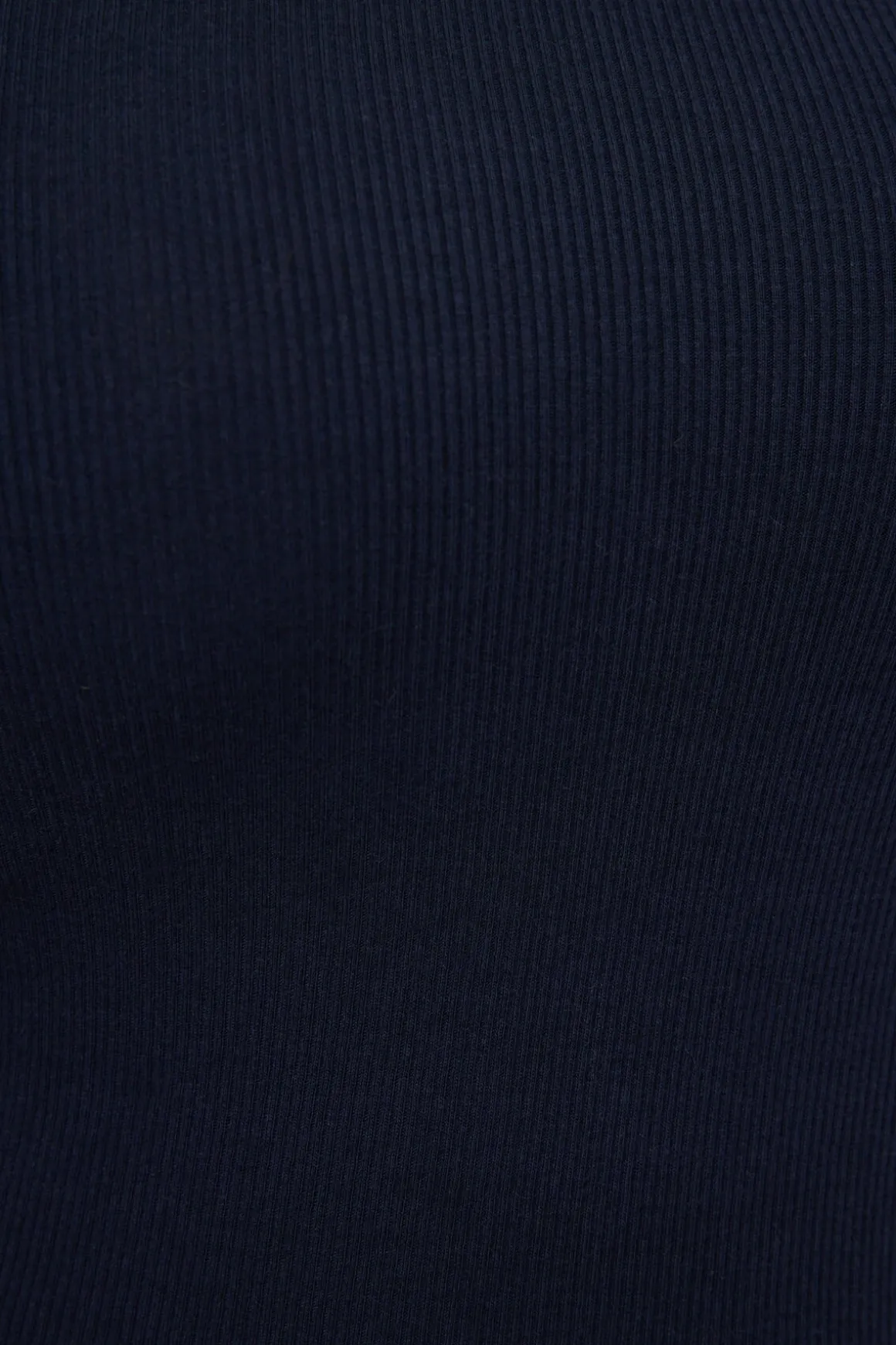 Tees & Tanks | Tees & Tanks-Dynamite Tedi Ribbed Long Sleeve T Shirt Blue