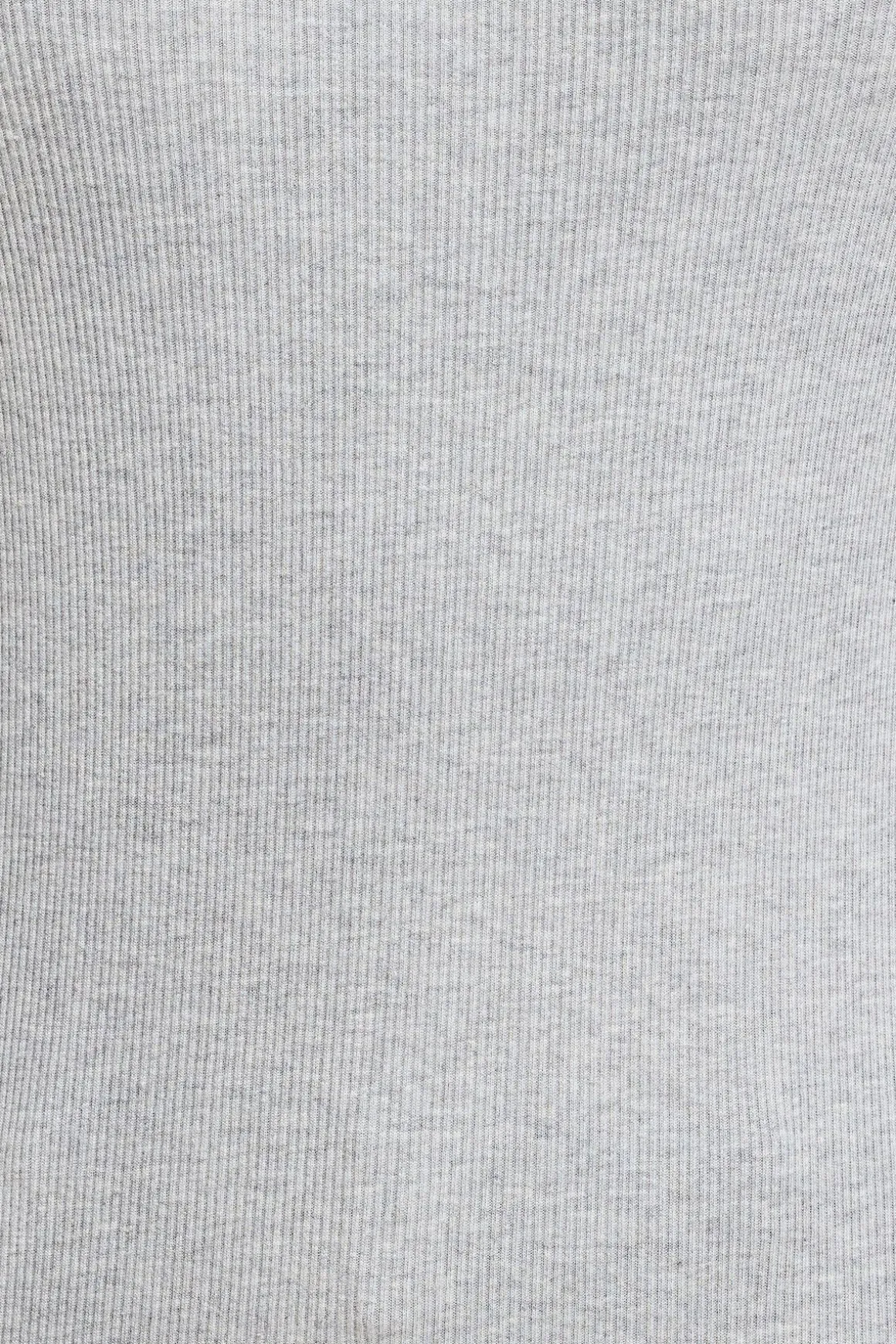 Tees & Tanks | Online Exclusives-Dynamite Tedi Ribbed Long Sleeve T Shirt Gray