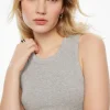 Tees & Tanks | Tees & Tanks-Dynamite Tedi Tank Top Gray