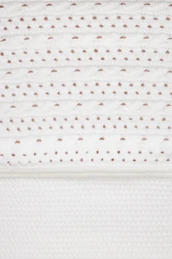 Sweaters & Cardigans | Sweaters-Dynamite Textured Knit Crop Top White
