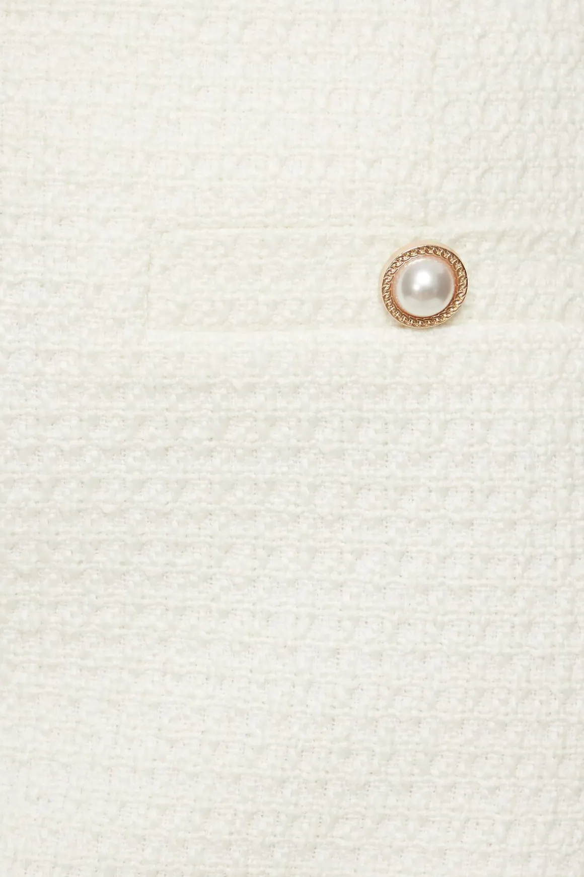 Skirts & Skorts | Skirts-Dynamite Tweed Mini Skirt White