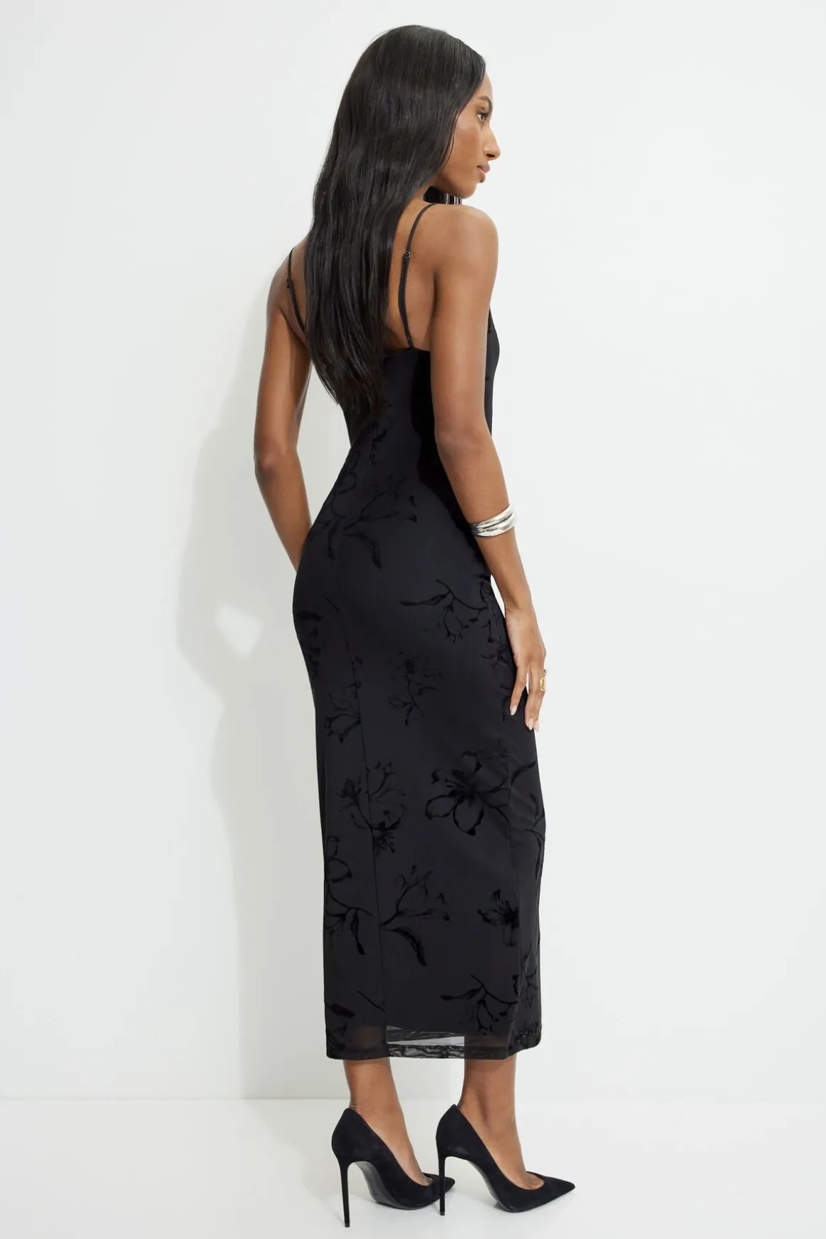 Dresses & Jumpsuits | Bestsellers-Dynamite Victoria Scoop Maxi Dress Black