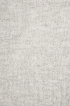 Sweaters & Cardigans | Sweaters-Dynamite V-Neck Polo Sweater Gray