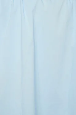 Skirts & Skorts | Matching Sets-Dynamite Voluminous Poplin Maxi Skirt Blue