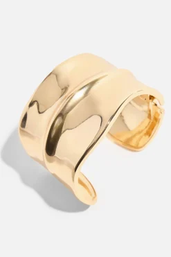 Bracelets-Dynamite Waveline Cuff Bracelet Yellow