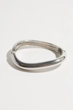 Bracelets-Dynamite Wavy Bangle Bracelet Grey