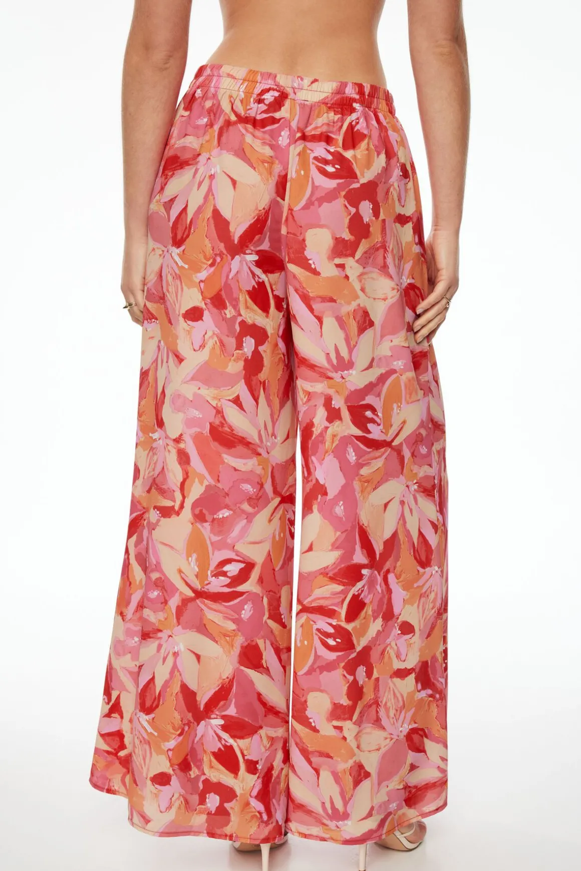 Pants | Wide Leg Pants-Dynamite Wide Leg Palazzo Pants Pink