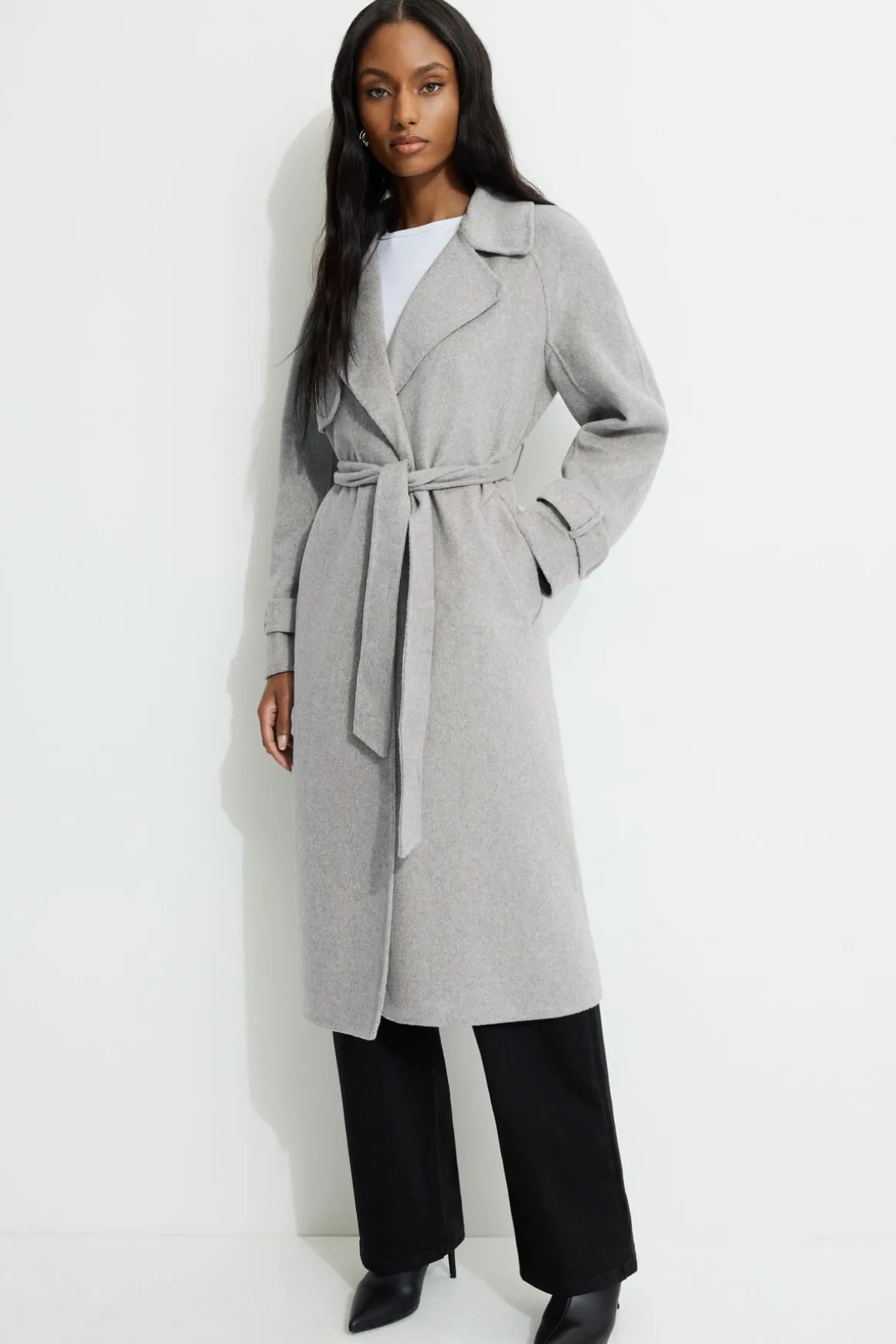 Coats & Jackets | Classic Coats-Dynamite Wool Trench Coat