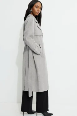Coats & Jackets | Classic Coats-Dynamite Wool Trench Coat