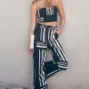Pants | Straight Leg Pants-Dynamite Yasmin Straight Leg Pants Black