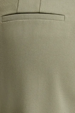 Pants | Straight Leg Pants-Dynamite Yasmin Straight Leg Pants Green